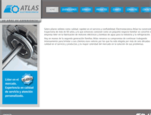 Tablet Screenshot of electromecanica-atlas.com